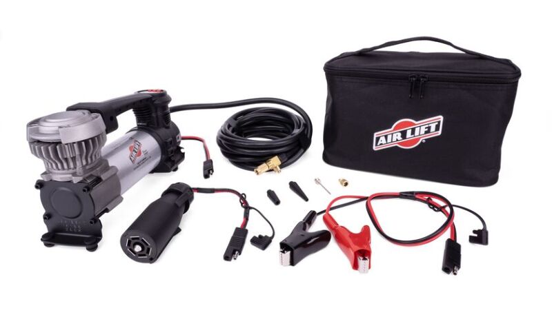 Air Lift Digital Portable Compressor Part #16188 – 12V, 120 PSI with Digital Gauge and Multiple Power Options