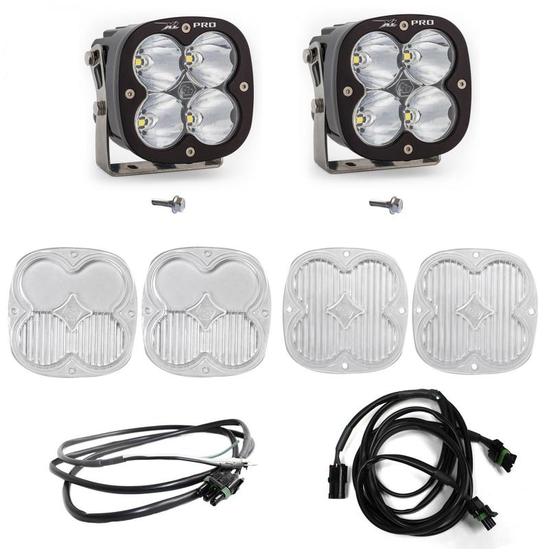 Baja Designs 2021+ Ford Bronco A-Pillar Light Kit XL Pro Spot with Upfitter by Baja Designs
