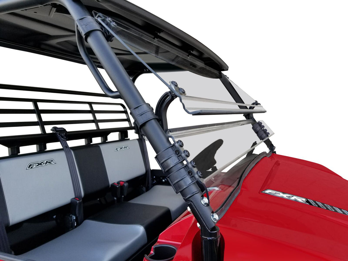 SPIKE KAF 820 Mule Pro-FX Full Tilting Windshield with Three-Position Tilt for Kawasaki Mule Pro-FX Models