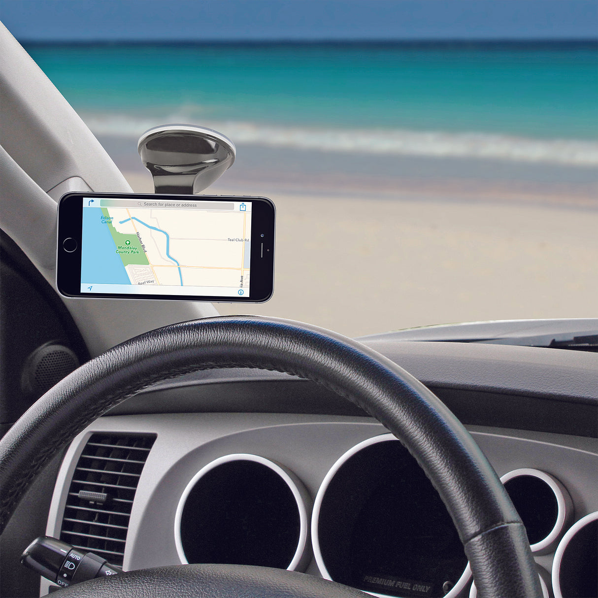 SCOSCHE MAGWSM2 Magnetic Window Mount for Mobile Devices – Fits Vehicles with Windows