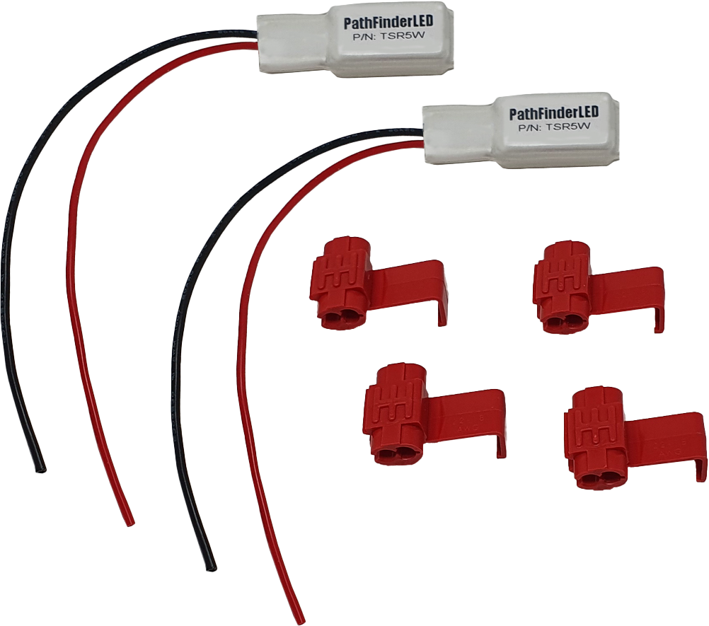 PATHFINDER TSR5W Turn Signal LED Resistor Kit for Universal Fitment