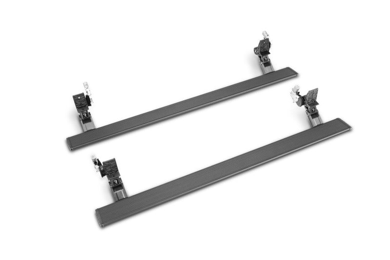 AMP Research PowerStep Xtreme for 2019-2022 Chevrolet Silverado and GMC Sierra Crew and Double Cab - Black with OEM-Style Illumination