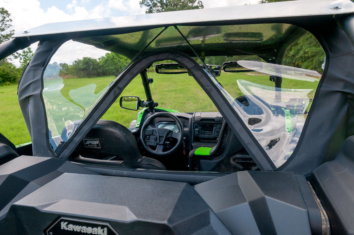 Seizmik Rear Dust Panel with Window for Kawasaki KRX 1000 Teryx - Part 50-04029KIT