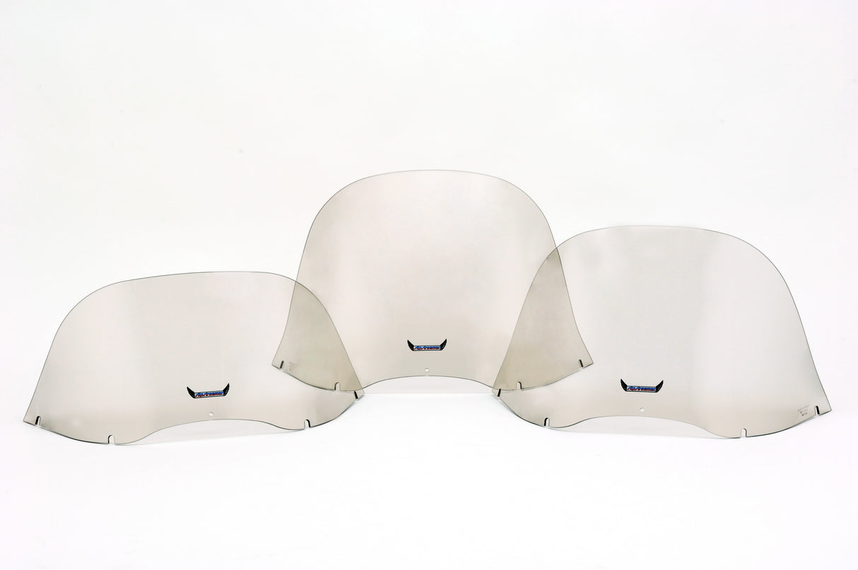 Slipstreamer Windshield Clear 18-inch Replacement for 1998-2003 Honda Shadow VLX 600 and Kawasaki Vulcan 1500