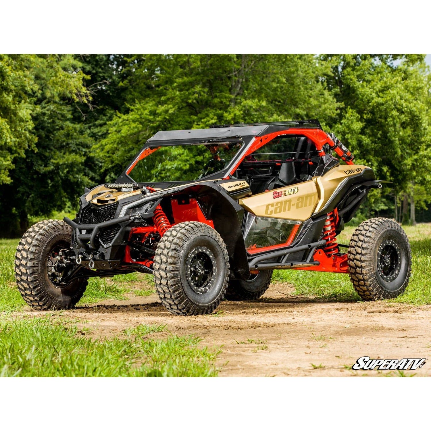 Can Am X3 Atlas Pro 1.5" Forward Offset A-Arms | SuperATV