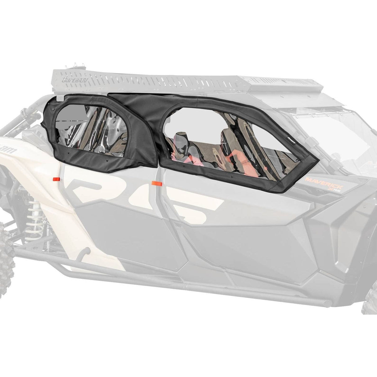 Can Am X3 MAX Primal Soft Cab Enclosure Upper Doors | SuperATV