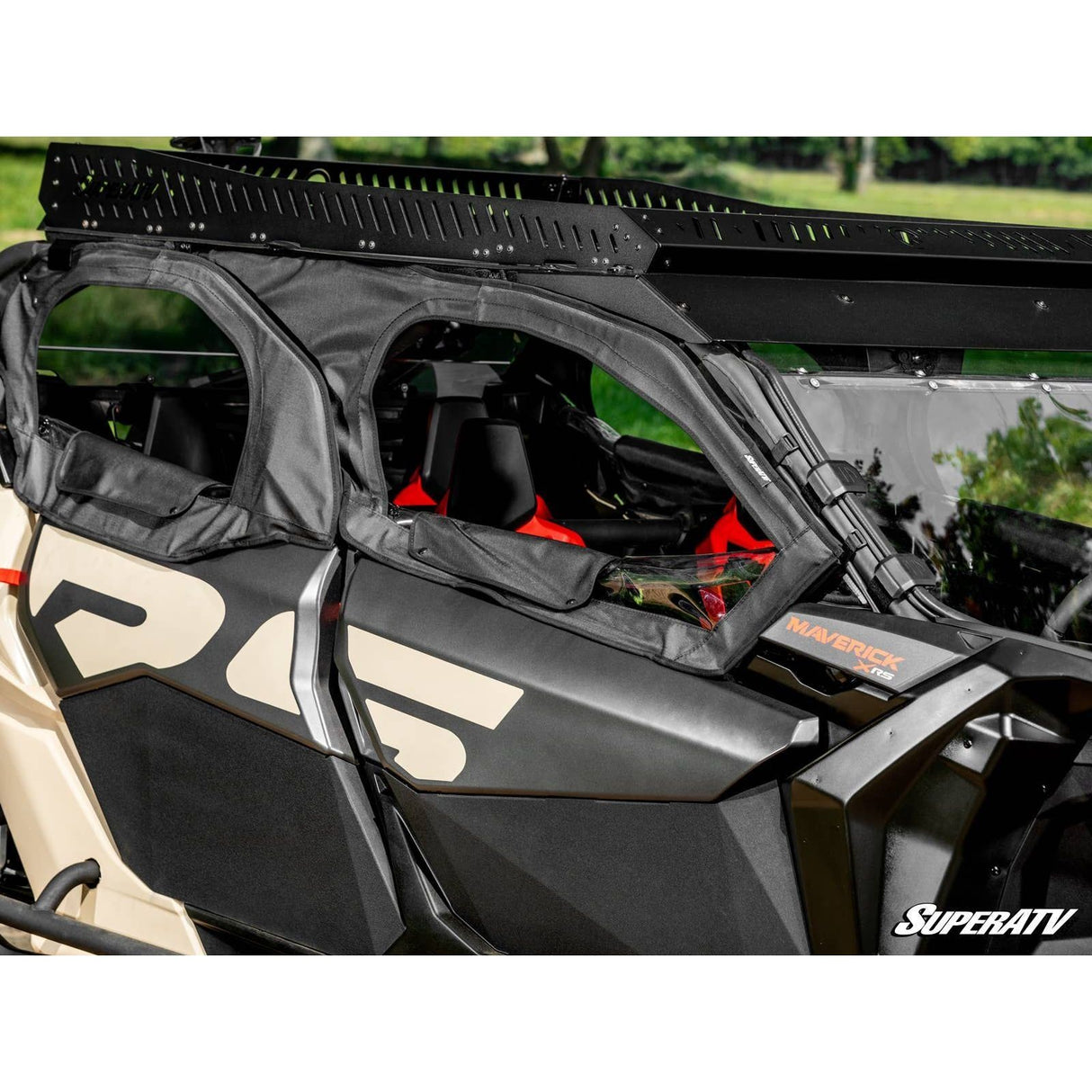 Can Am X3 MAX Primal Soft Cab Enclosure Upper Doors | SuperATV