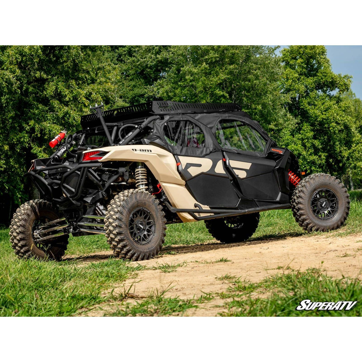 Can Am X3 MAX Primal Soft Cab Enclosure Upper Doors | SuperATV