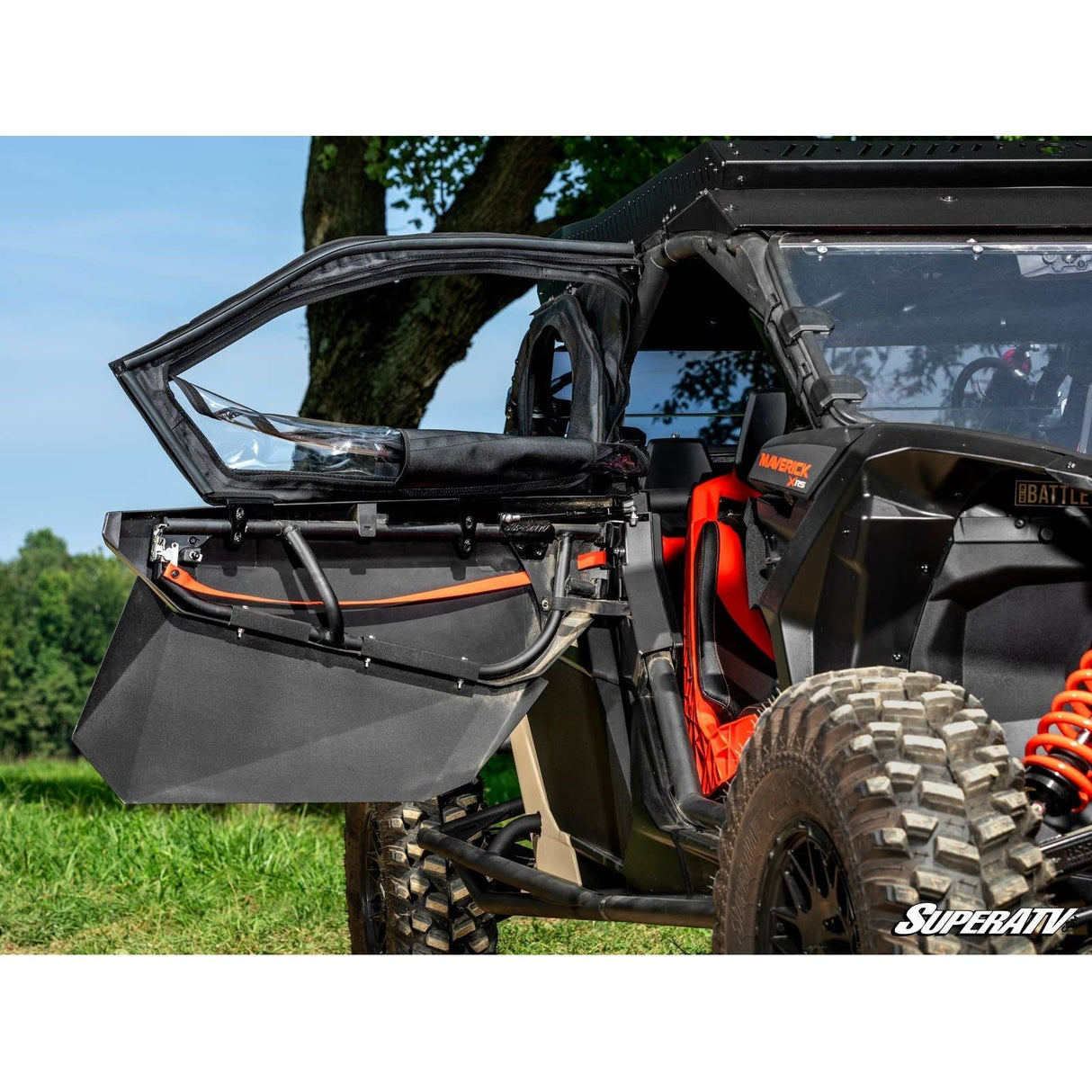 Can Am X3 MAX Primal Soft Cab Enclosure Upper Doors | SuperATV