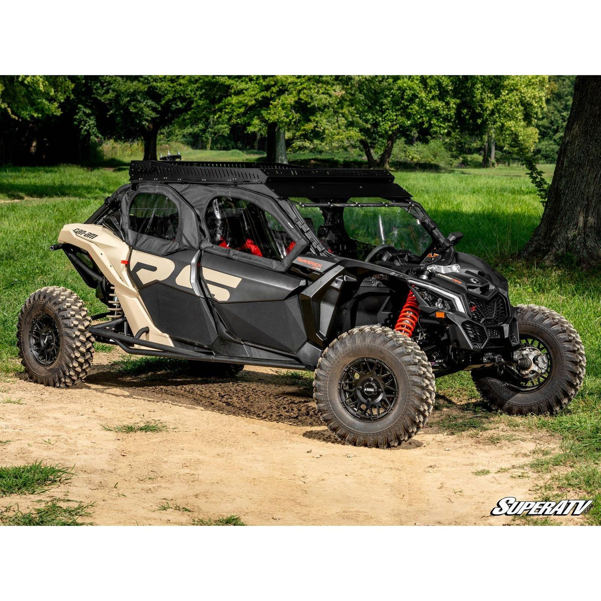 Can Am X3 MAX Primal Soft Cab Enclosure Upper Doors | SuperATV