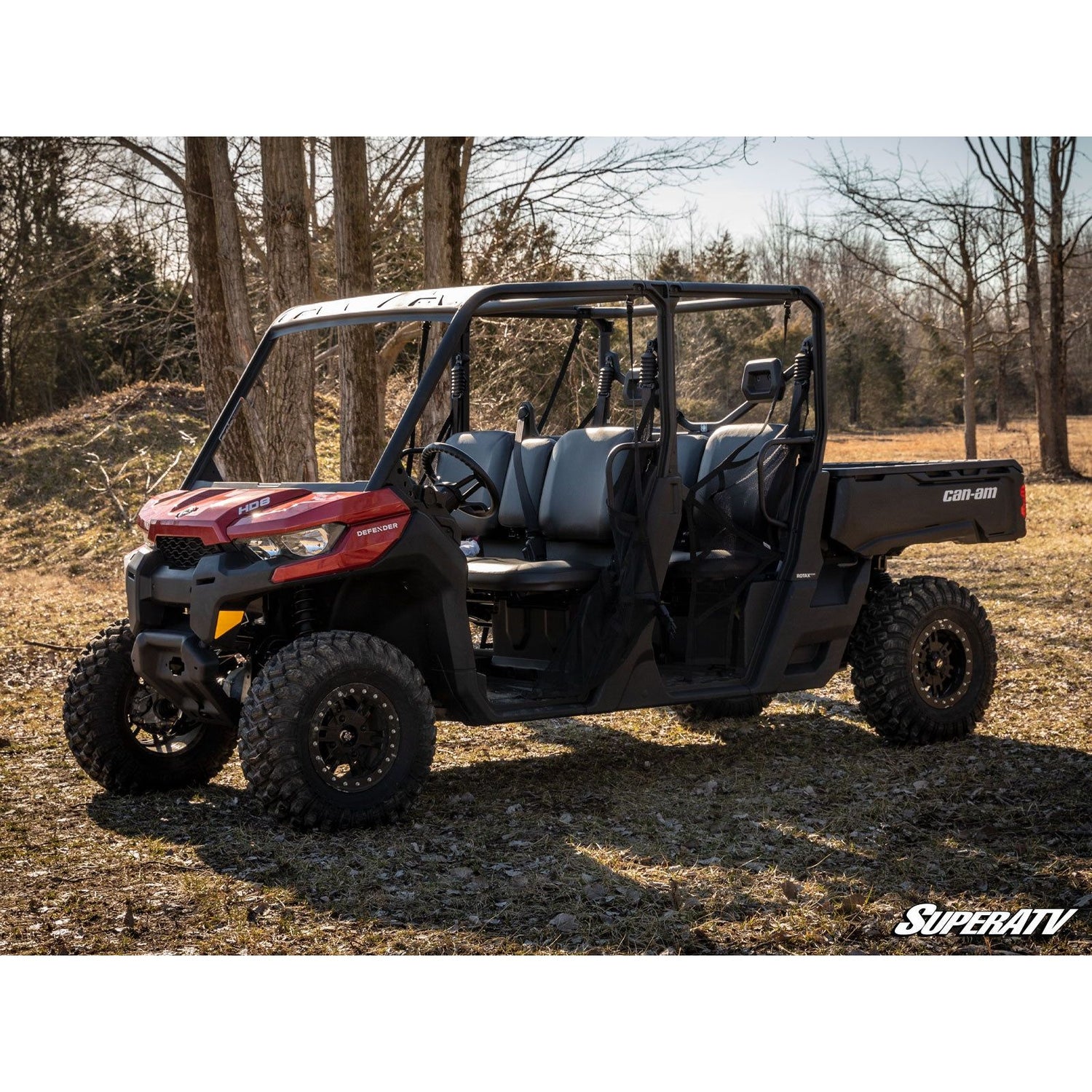 Can Am Defender HD7 High Clearance 2" Forward Offset A-Arms | SuperATV