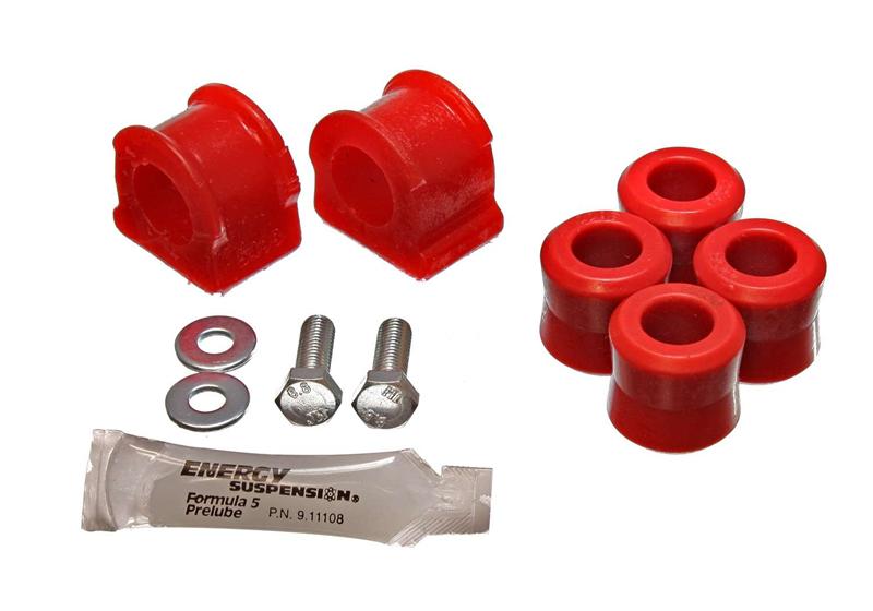 Energy Suspension 15.5105R Red Front 21mm Sway Bar Bushings and End Links for 2001-2003 Volkswagen Beetle