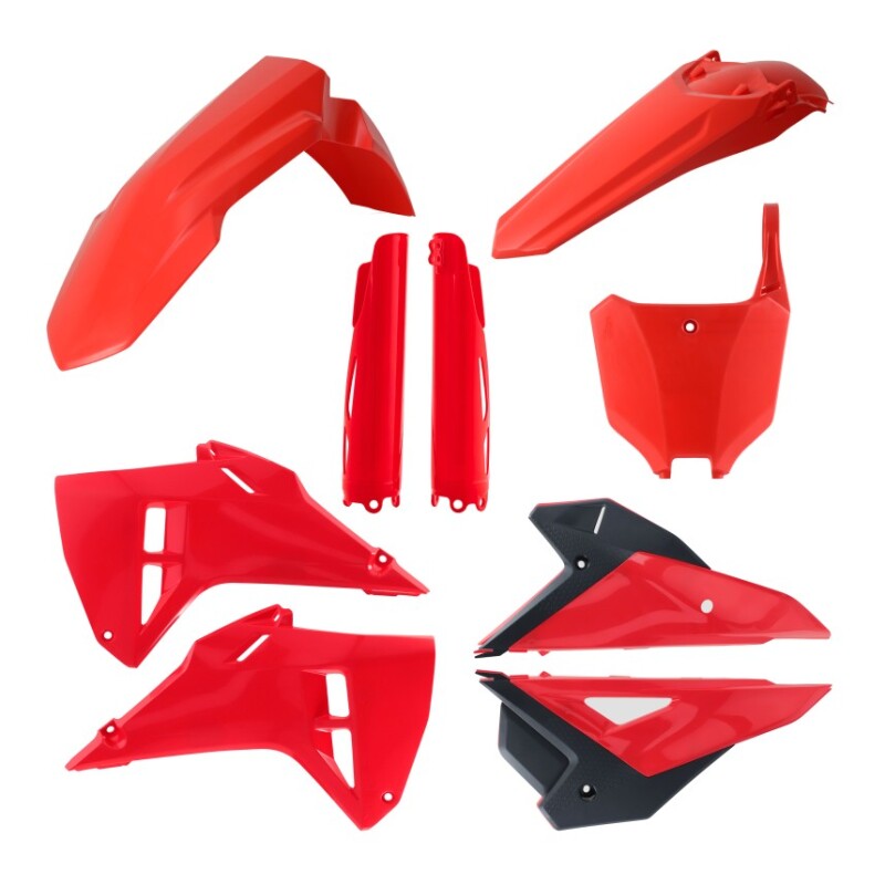 Acerbis Full Plastic Kit for Honda CRF250R and CRF450R (2025 Model) – Original Factory Colors and Fitment