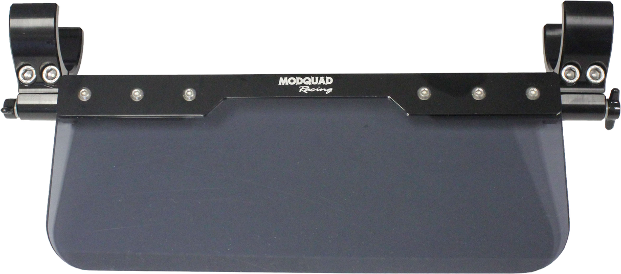 MODQUAD Sun Visor 10-Inch with 1.875-Inch Bar Smoked for Off-Road Vehicles