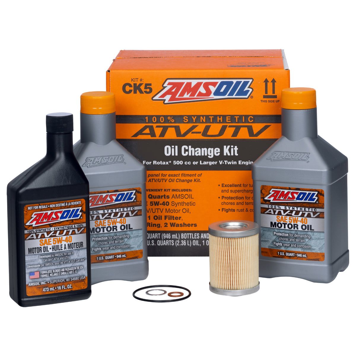 Can Am Commander / Defender / Maverick Oil Change Kit | AMSOIL