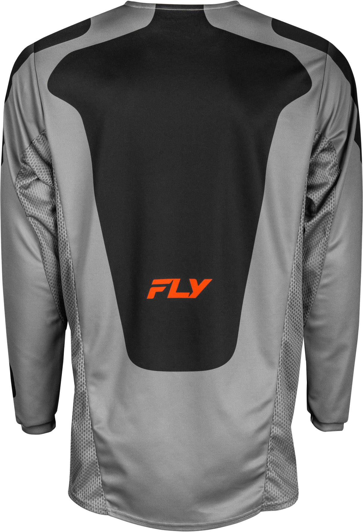 Fly Racing Kinetic Sym Jersey Grey/Orange/Black Small for Motocross and Off-Road Vehicles