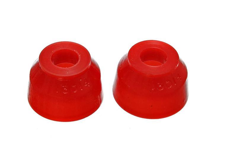 Energy Suspension Hyper-Flex Red Tie Rod Dust Boot for Honda Civic (Fits 1989-1991 Models) - Octagon Style, 2 Pack