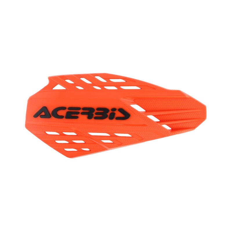 Acerbis Linear Vented Handguard - Orange/Black for Off-Road and ATV Vehicles Part #2987615225