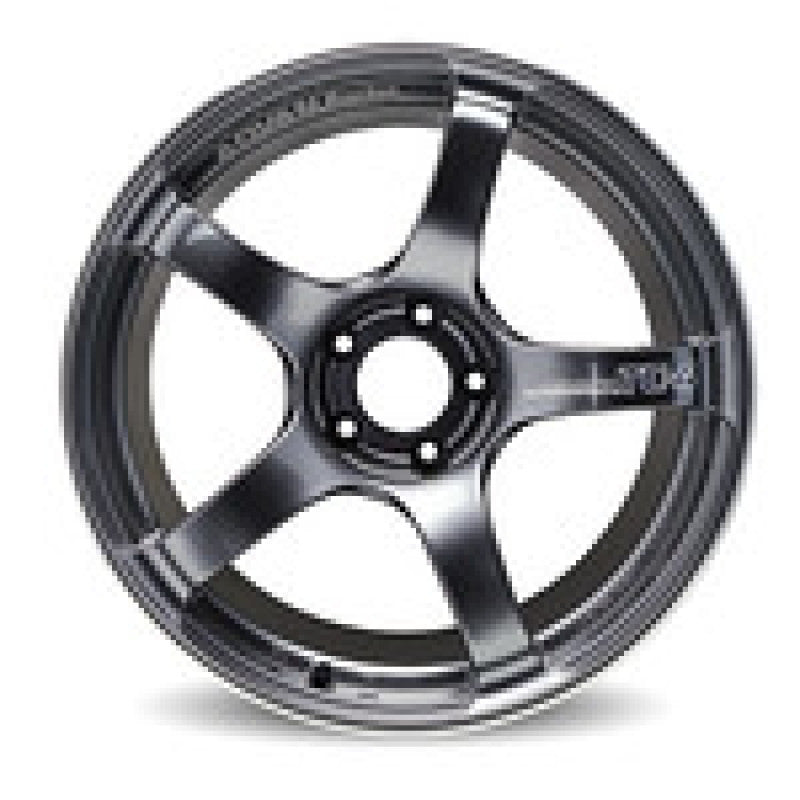 Advan TC4 18x8.5 +31 Wheel - 5-114 Bolt Pattern, Racing Black Gunmetallic Finish for Honda Accord, Toyota Camry, Subaru Outback, and More