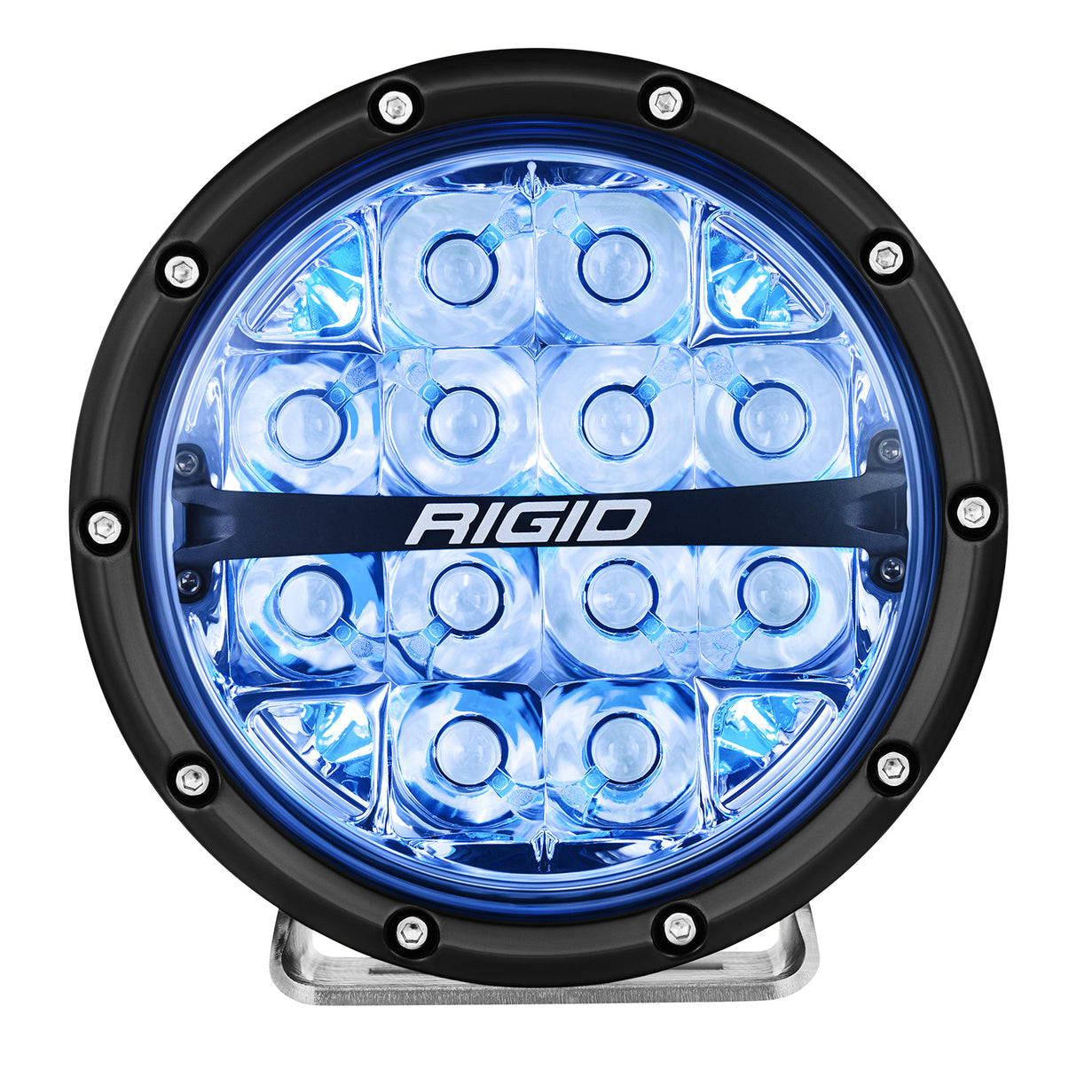 RIGID 360 Series 6-inch Spot RGB/2 RGBW LED Light Cover for Truck and Off-Rroad Vehicles