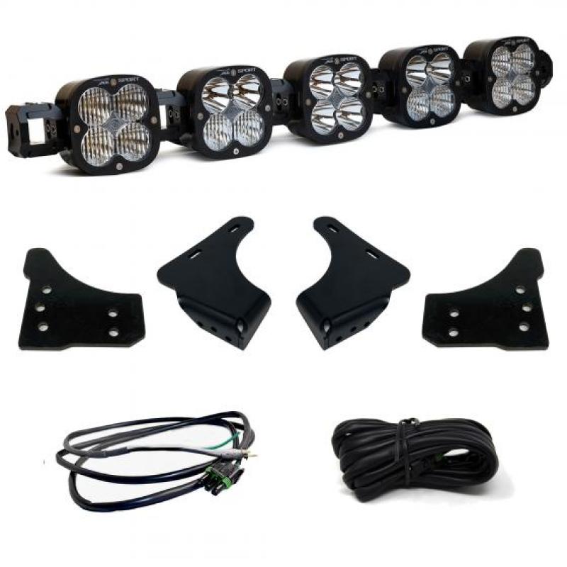 Baja Designs 2021+ Ford F-150 5-Inch XL Linkable LED Light Bar Kit with Upfitter Integration