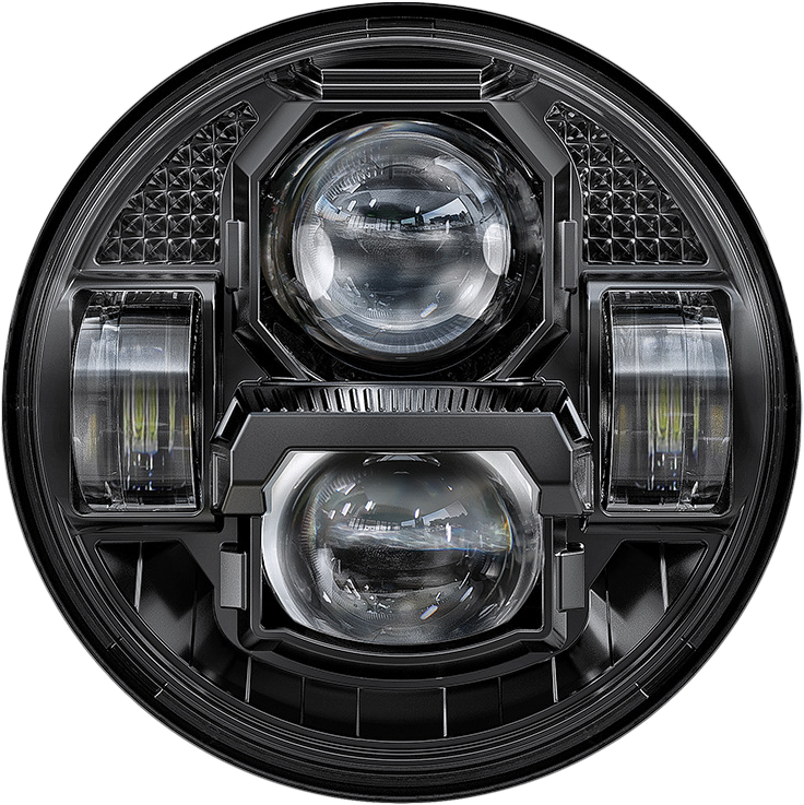 PATHFINDER UV5B 5 3/4-Inch LED Headlight Rugged Ultra View for 7-inch Headlamp Housings