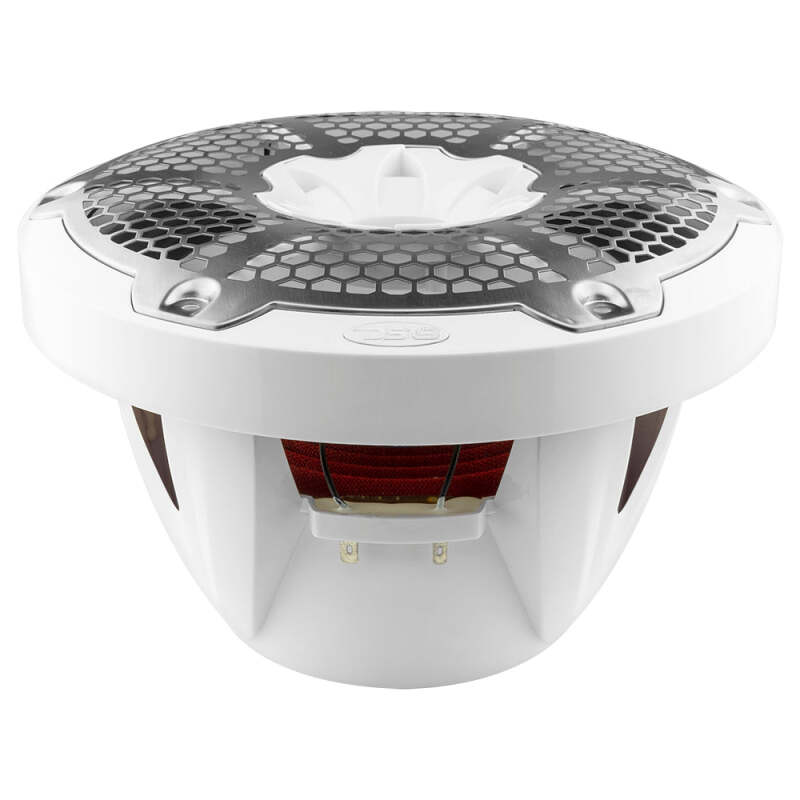 DS18 NXL-10SUB/WH 10-Inch Subwoofer with Enclosure - 300 Watts RMS, 4 Ohm Single Voice Coil, White for Powersports Vehicles