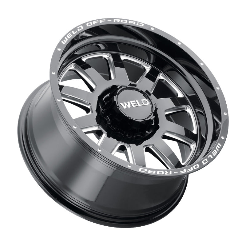 Weld Off-Road W102 20x9 Stealth Matte Black Alloy Wheel with 6X135 and 6X139.7 Bolt Pattern