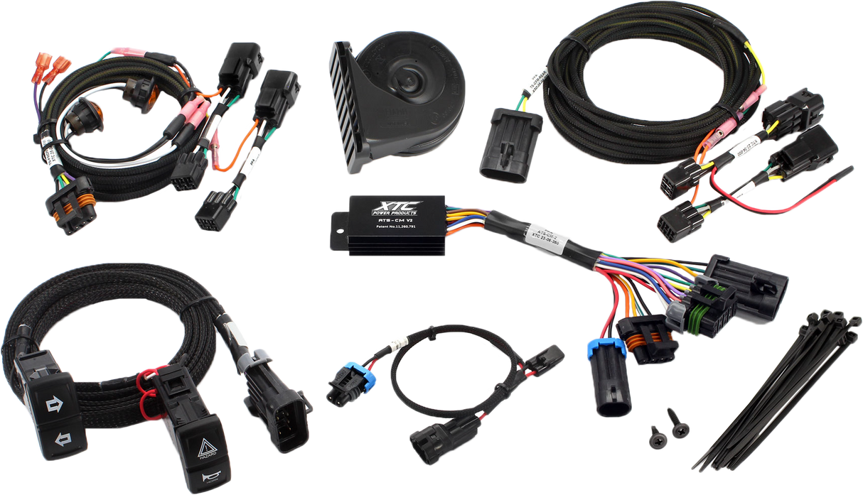 XTC Power Products ATS-CFM-U10 Self Canceling Turn Signal Kit with Horn - Fits Ford F-150, Chevy Silverado, Dodge Ram, Toyota Tundra