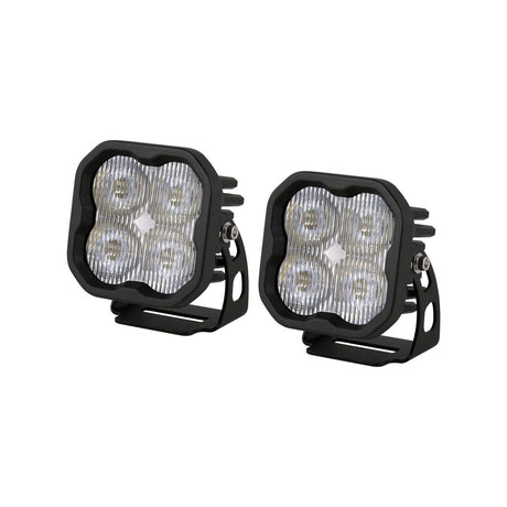 Stage Series 3" White Pro LED Pods (Pair) | Diode Dynamics