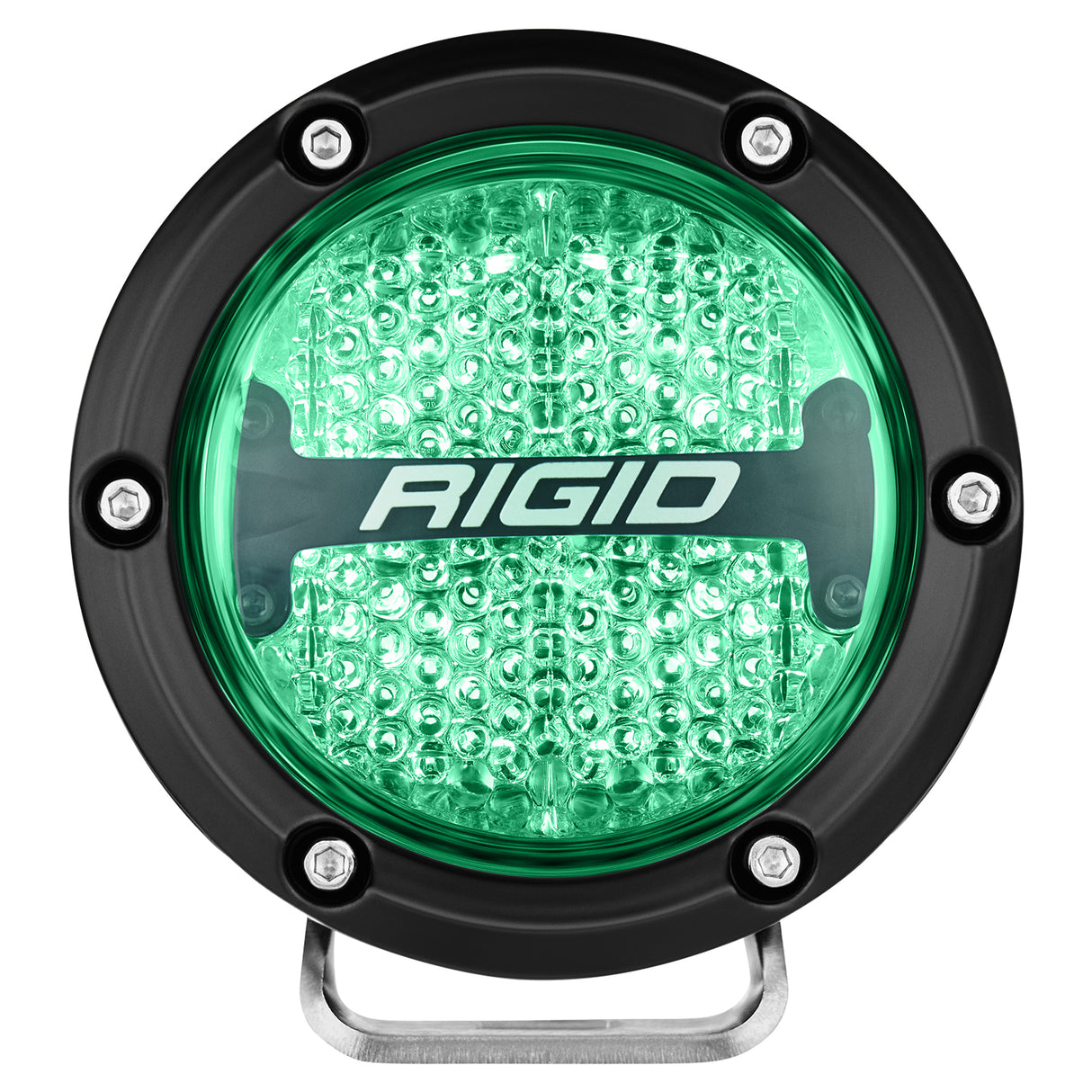 RIGID 36400 360 Series 4-inch Diffused RGB/2 RGBW LED Light Cover for Jeep Wrangler, Ford F-150, Chevrolet Silverado