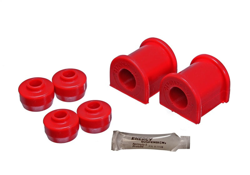 Energy Suspension 8.5142R Rear Sway Bar Bushing Set for 2000-2009 Toyota 4Runner, 19mm Diameter, Red Polyurethane