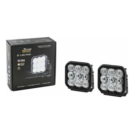 Diode Dynamics Stage Series Sport 5" Pod Lights (Pair)