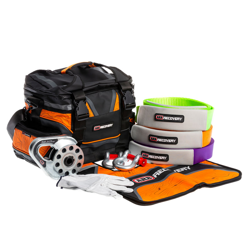 ARB Premium Recovery Kit S2 with Heavy-Duty PVC Bag and 17,600 lbs Snatch Strap