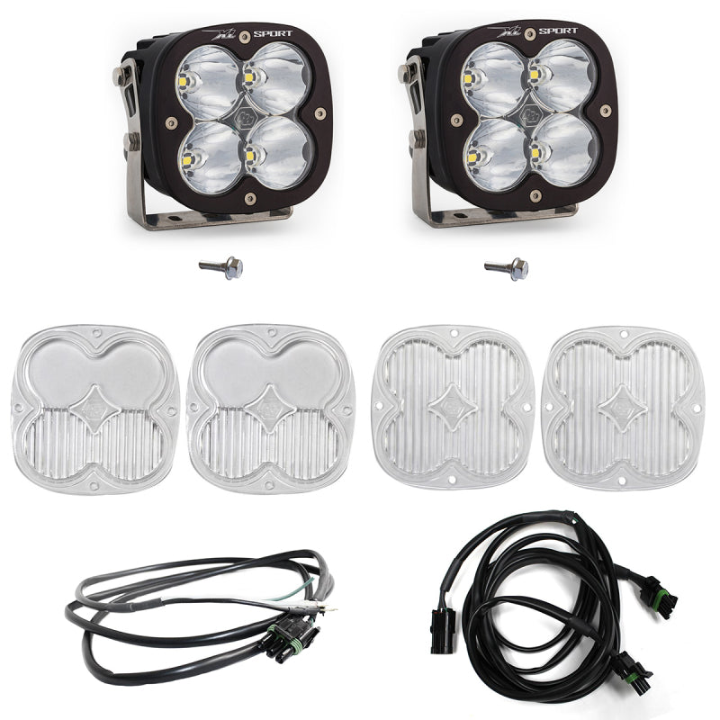 Baja Designs 2021+ Ford Bronco A-Pillar Light Kit XL Sport Spot with Upfitter from Baja Designs