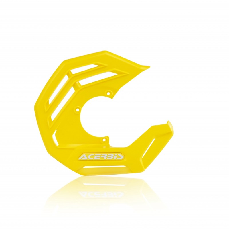 Acerbis X-Future Disc Cover - Yellow for ATV, Dirt Bike, and Off-Road Vehicles