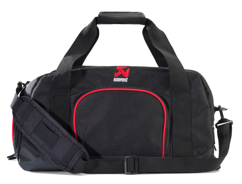 Akrapovic Part 802122 Ogio Duffel Bag – Black with Red Details for Automotive Gear