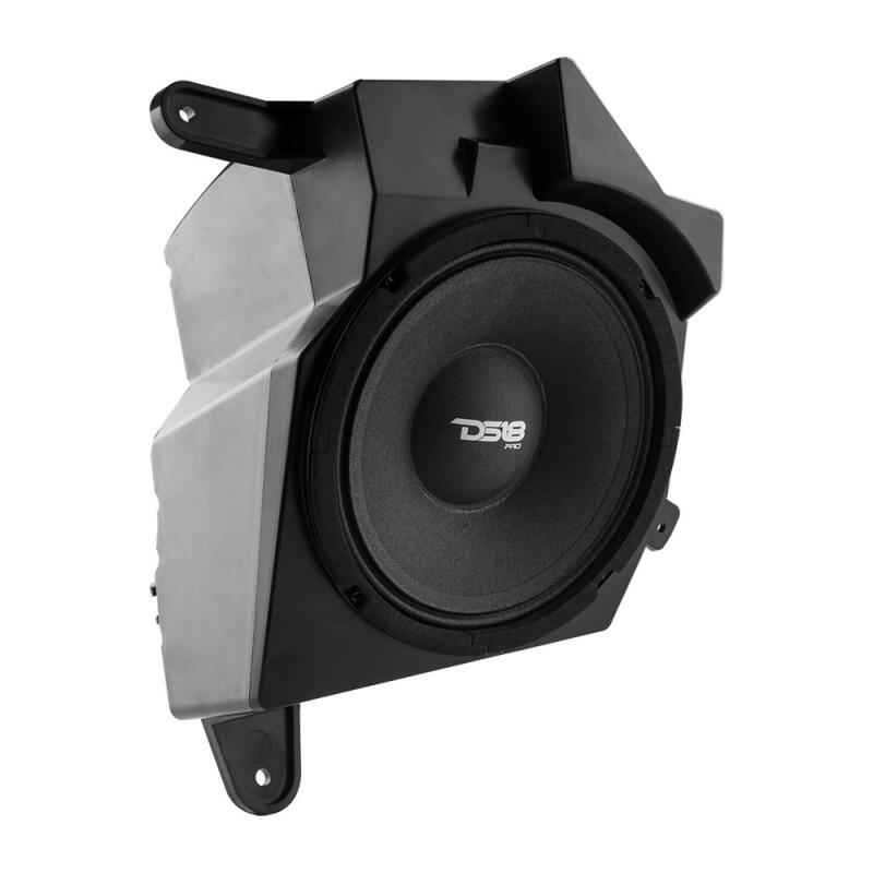 DS18 Jeep JL/JLU/JT Dash Enclosure with 2x 6.5-inch Speakers - Fits Wrangler, Gladiator, and JT Models