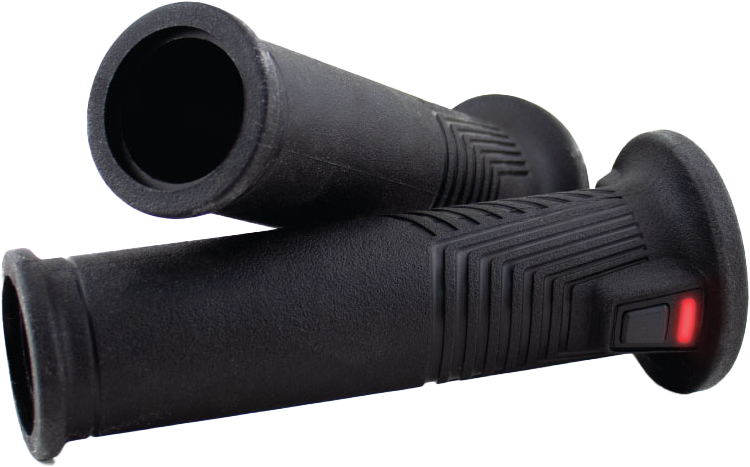 KOSO Artemis Heated Grips 7/8" to 1 inch (130mm) Pair with Temperature Control for Motorcycle and ATV