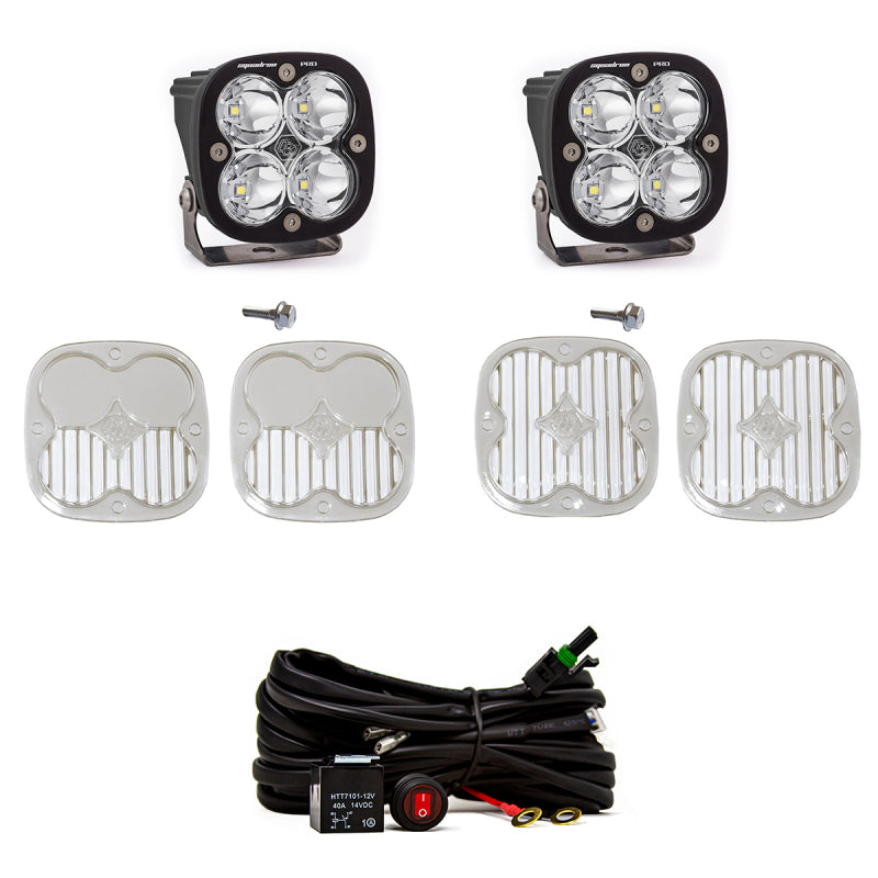 Baja Designs Squadron Pro Spot A-Pillar Light Kit for 2021-2022 Ford Bronco