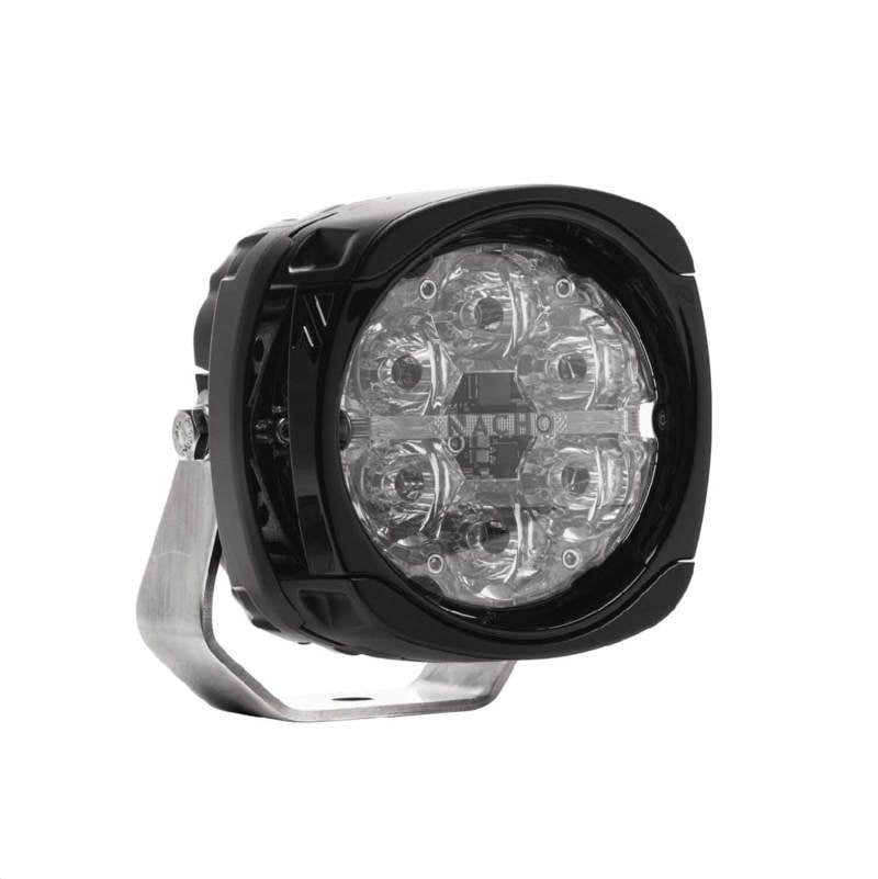 Nacho Offroad Technology Quatro Spot 4-inch Offroad LED Light Pair - Durable Automotive Lighting for Off-Road Vehicles