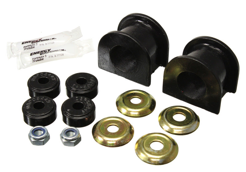 Energy Suspension 8.5153G Front Sway Bar Bushing Set for Toyota Tacoma 2001-2013, 30mm, Black