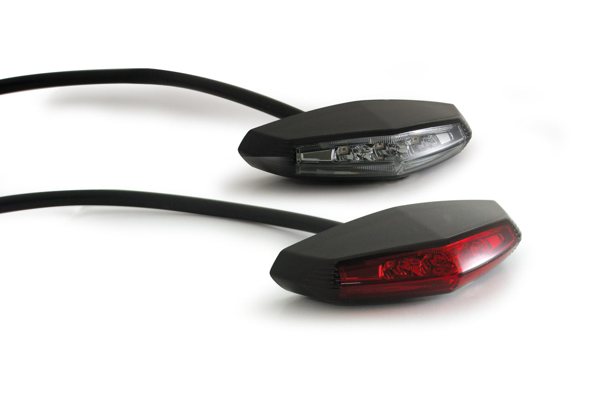 KOSO HB031100 LED Tail and Brake Light with Smoke Lens for Vehicles