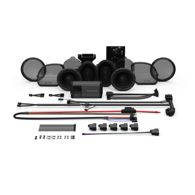 Rockford Fosgate HD14CVO-STG2 Stage 2 Audio Kit for Harley-Davidson Road Glide and Street Glide CVO (2014+)