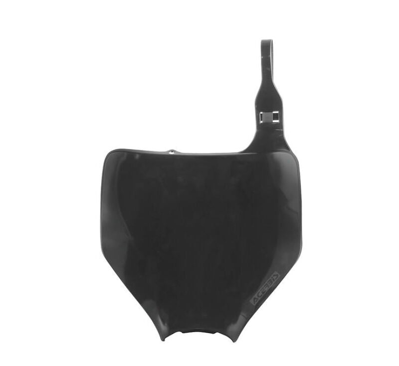 Acerbis Kawasaki KX/KXF and Suzuki RMZ250 Front Number Plate - Black (Part #2042310001)