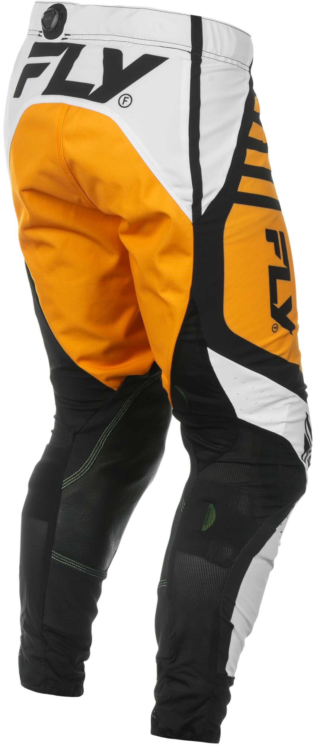 Fly Racing Lite Pants White/Black/Mustard Size 30 – Motocross Riding Gear for Youth and Adults