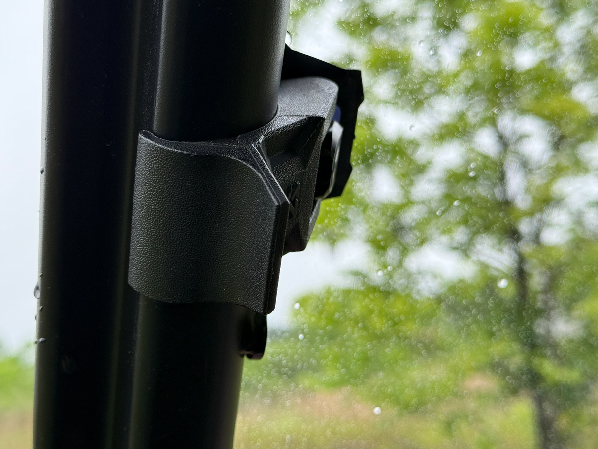 SEIZMIK Versa Vented Windshield UV Resistant for Polaris RZR with Pro-Fit Channeled Roll Cage