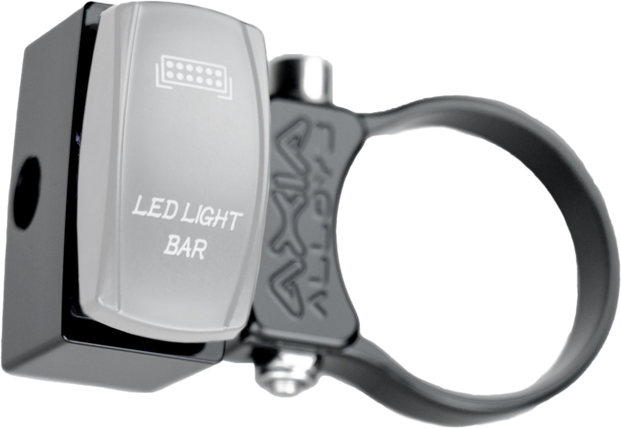 AXIA MODRS-BK Rocker Switch Mount for Jeep, Truck, and SUV Interior and Bumper Applications