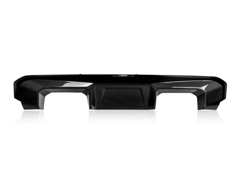 Akrapovic Rear Carbon Fiber Diffuser for BMW M3 G80 / M4 G82, G83 – High Gloss Black