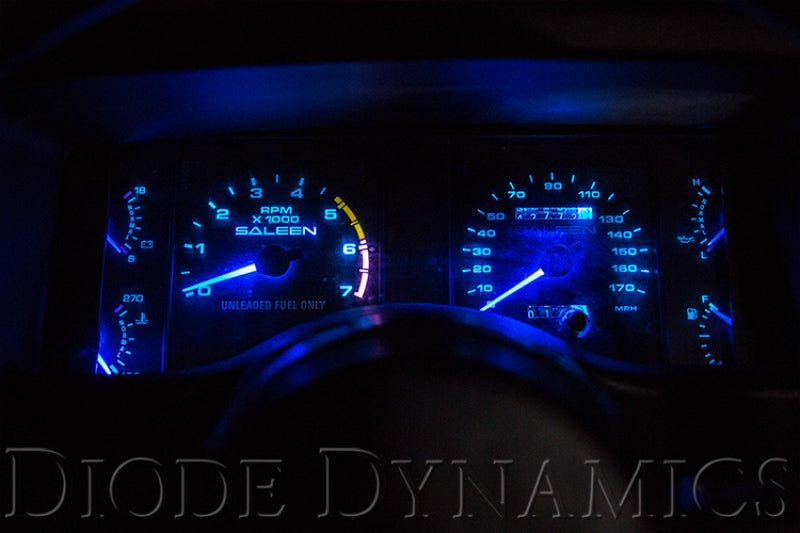 Diode Dynamics 194 LED Bulb SMD2 LED - Blue Set of 12